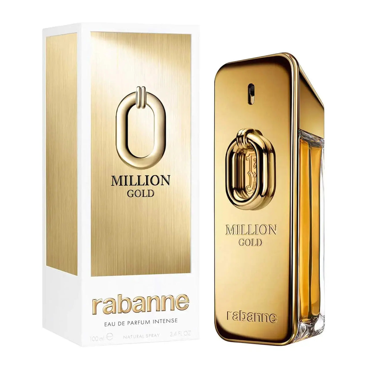 PACO RABANNE Million Gold Intense Eau De Parfum Spray for Men 3.4 Ounce Douson Odeh