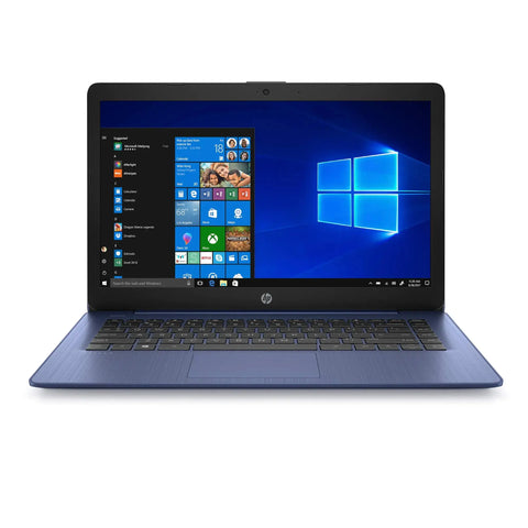HP Stream 14 inches HD (1366x768) Display Intel Celeron N4000 Dual-Core Processor 4GB RAM 64GB eMMC HDMI WiFi Webcam Bluetooth Win10 S Royal Blue (Renewed) Douson Odeh