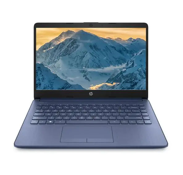 HP 14" HD Laptop Stream Intel Celeron Quad-Core Processor 4GB DDR4 RAM 64GB eMMC WiFi Bluetooth HDMI Webcam USB Type-A&C Win 11 (Renewed)