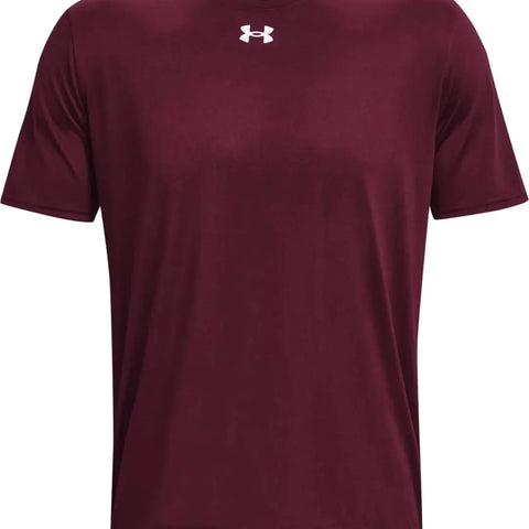 Under Armour Men's Team Tech Loose-Fit Short Sleeve T-Shirt – Cardinal Red