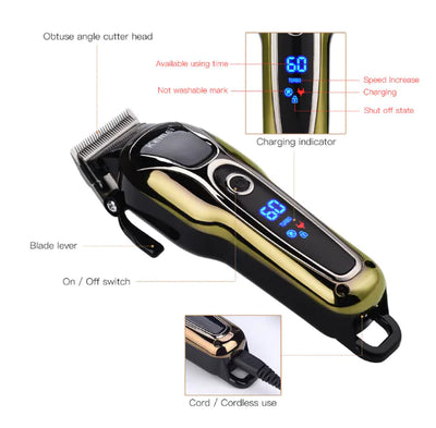 KM-1990 Electric Hair Clipper and Trimmer