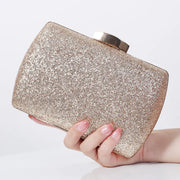 Luxury Golden Sequin Clutch Bags for Women