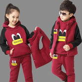 Kids Cozy Fleece Outfit Trio Douson Odeh