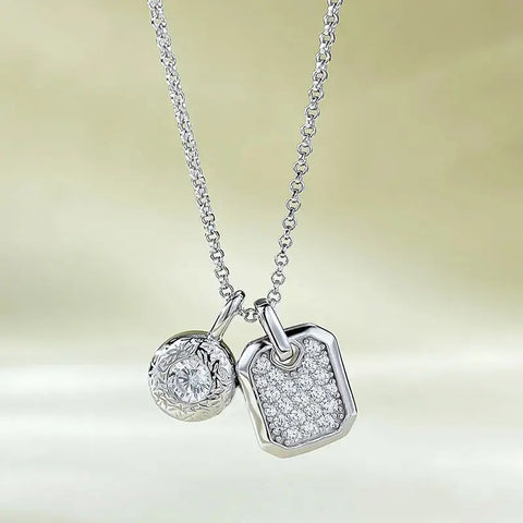 Perfume Bottle Necklace Douson Odeh