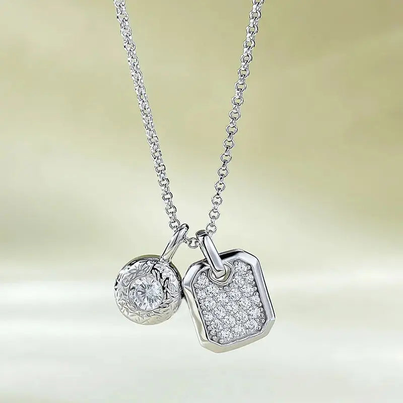 Perfume Bottle Necklace Douson Odeh