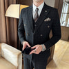 Men's Autumn And Winter Suit Three-piece Business Casual
