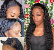 13x4 Water Wave Lace Frontal Human Hair Wig
