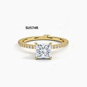 Women's Special-shaped Fashion Personality Moissanite Ring
