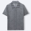 Men's French Beaded Design Hollow Sweater