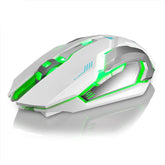 Mouse Wireless Rechargeable Notebook Desktop Home Office Universal Game Mute Luminous Douson Odeh