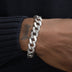 S925 Sterling Silver 13mm Thick Cuban Bracelet