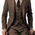 Men's Suit Three-piece Suit Fashion Woolen Suit
