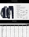 Sports Sweater Casual Stand Collar Camouflage Sleeves Men's Suit