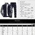 Sports Sweater Casual Stand Collar Camouflage Sleeves Men's Suit