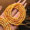 Natural Beeswax Buddha Beaded Necklace Multi-wrap Bracelet