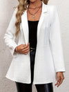Casual All-matching Solid Color One Button Suit Coat