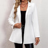 Casual All-matching Solid Color One Button Suit Coat