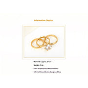 Diamond Ins Fashion Personality European And American Zircon Non-fading Ring