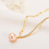 Perfect Circle Simple Pearl Necklace For Women