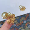 Pearl Shell Bracelet Female Niche Light Luxury Temperament Ring