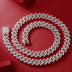 S925 Silver Challenge Necklace For Men