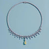 Women's Sterling Silver Diamond Necklace