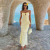Evening Gown Strapless Dress For Women