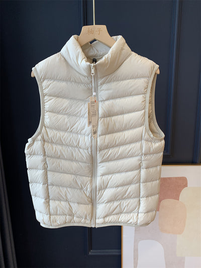 Plus Size Women's Winter Lightweight Down Vest