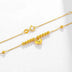 Gold Yellow Love Golden Balls All-match Necklace