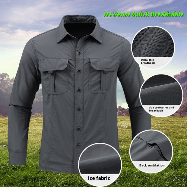 Fashion Personalized Ice-proof Shirt For Men