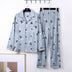 Mens Minimalist Long Sleeve Loungewear Pajamas