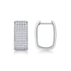 Star Light Luxury Fashion Diamond Earrings Stud Set With Mosan Diamond Silver Jewelry