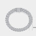 Silver Moissanite A Guiding Light Bracelet For Men And Women