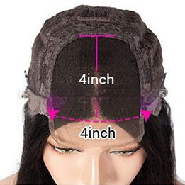 Real Human Hair Former Lace Head Cap Gradient Wig