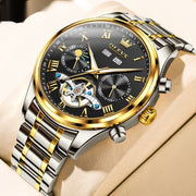 Men's Business Waterproof Simple Multi-functional Mechanical Watch
