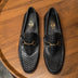 Business Casual Men's Woven Loafers Leather Shoes Men's Shoes Douson Odeh