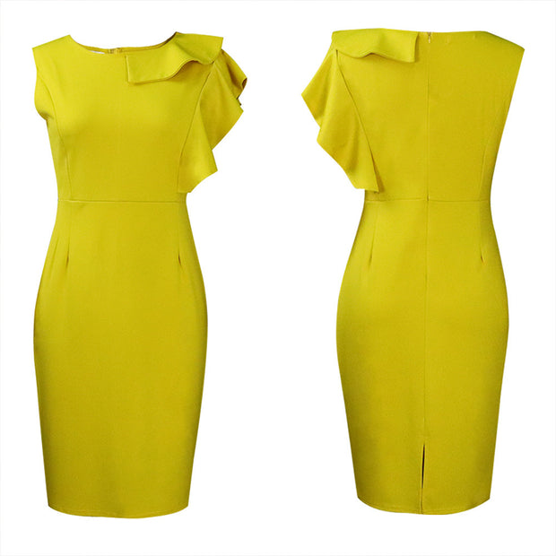 Long sleeveless dress