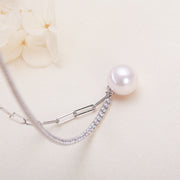 Simple Elegant Freshwater Pearl Necklace For Women