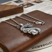 S925 Sterling Silver Original Design National Fashion Men's Necklace Pendant