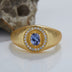 S925 Sterling Silver Zircon Ring