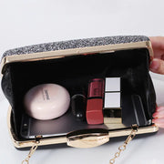 Luxury Golden Sequin Clutch Bags for Women