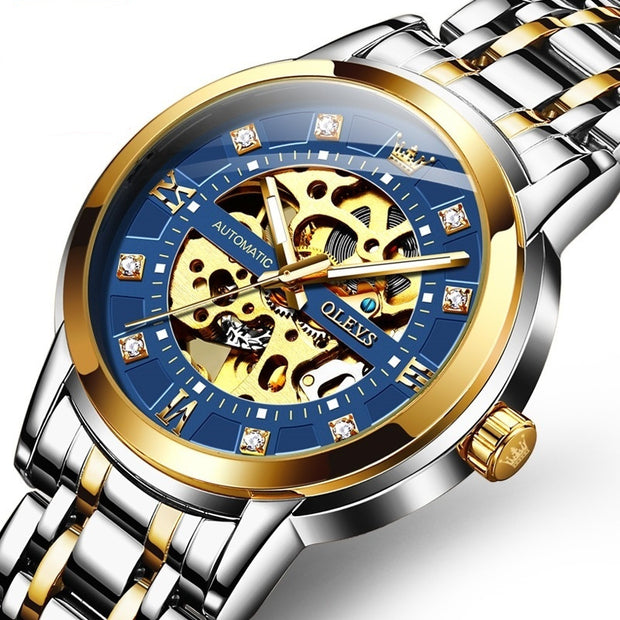 Men's Automatic Mechanical Hollowing Watch