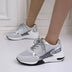 Lace Up Sneakers Wedge Flat Casual Walking Running Shoes For Women Douson Odeh