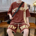Men's Fashion Casual Short Sleeve T-shirt Shorts Set Douson Odeh