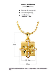 Gift Box Necklace Can Be Opened For Photos