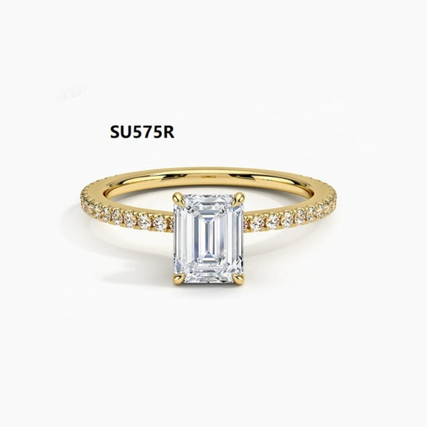 Women's Special-shaped Fashion Personality Moissanite Ring