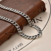 Rattan Pattern Necklace Hip Hop Style Retro Personality Men