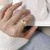 S925 Sterling Silver Zircon Ring