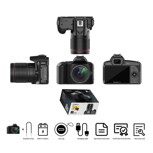 Million Pixels D5 HD Wifi Digital Camera 4K Night Vision Douson Odeh