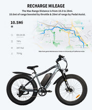 Foldable 20x4.0 Fat Tire E-Bike For Commuting - 500W Motor, 36V 13AH Battery, LCD Display & Dual Disc Brakes